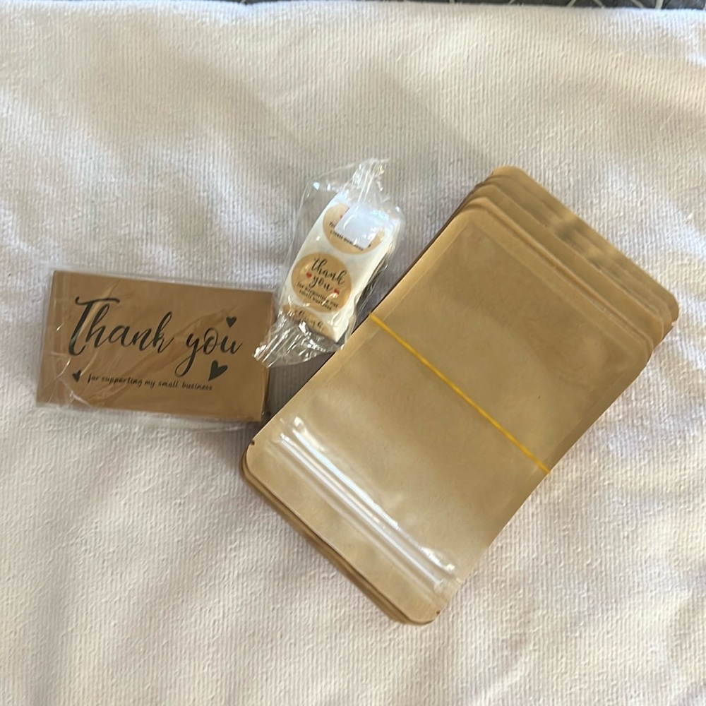 Thank You Cards / Stickers / Pouches